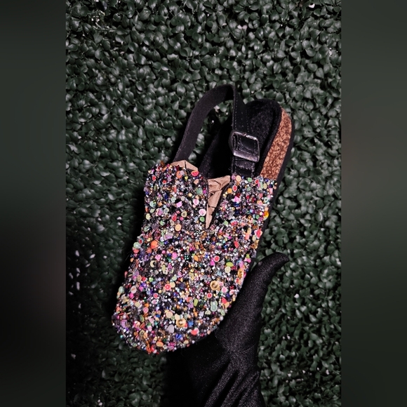 Shoes - Colorful Beaded "JUNK" or "EVERYTHING" Shoes